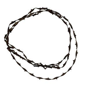 Rustic Vintage Barbed Wire Wreath Garland - 3 Loops - Industrial Farmhouse Count